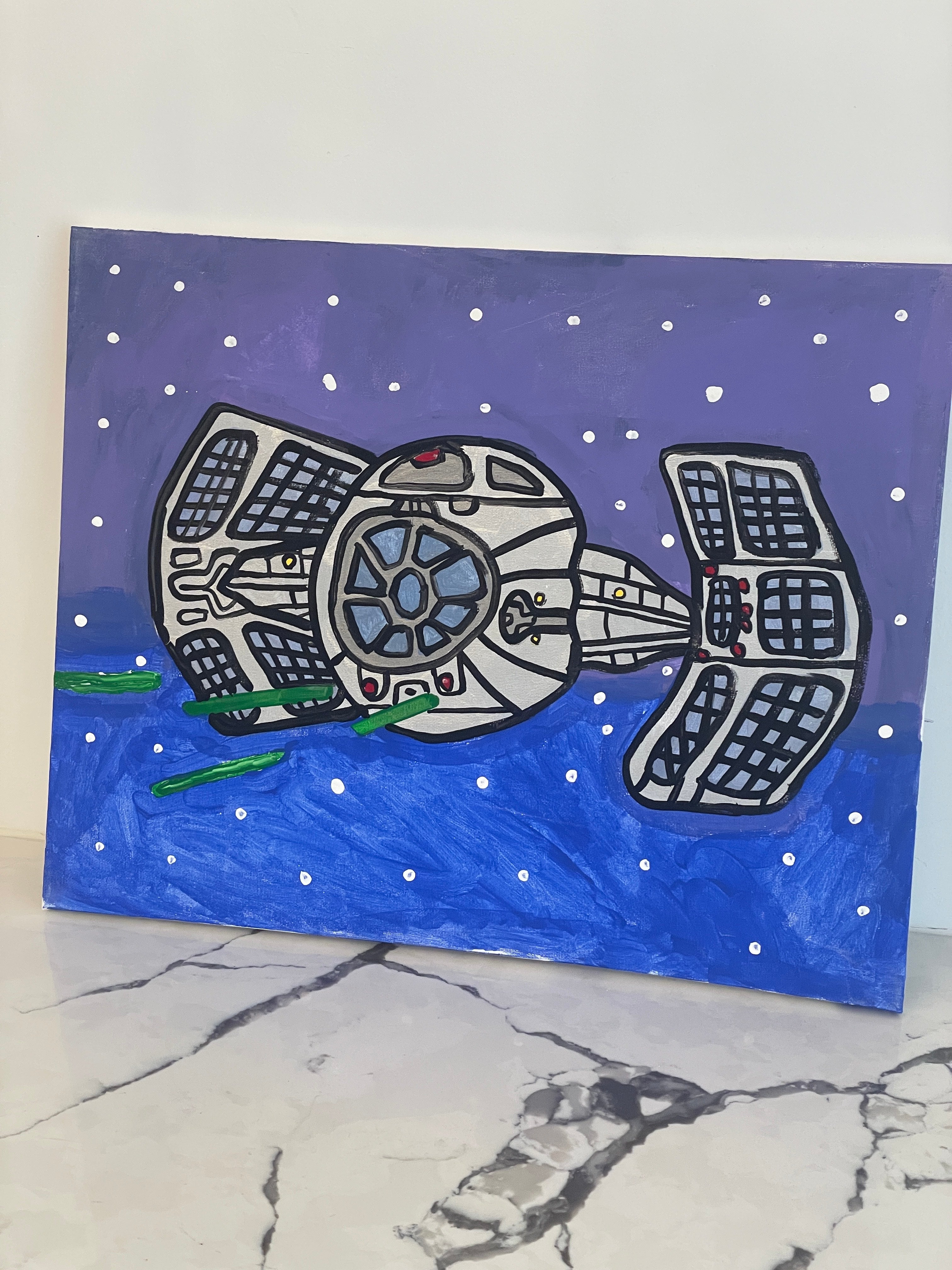 Le chasseur stellaire TIE Advanced x1 de Dark Vador