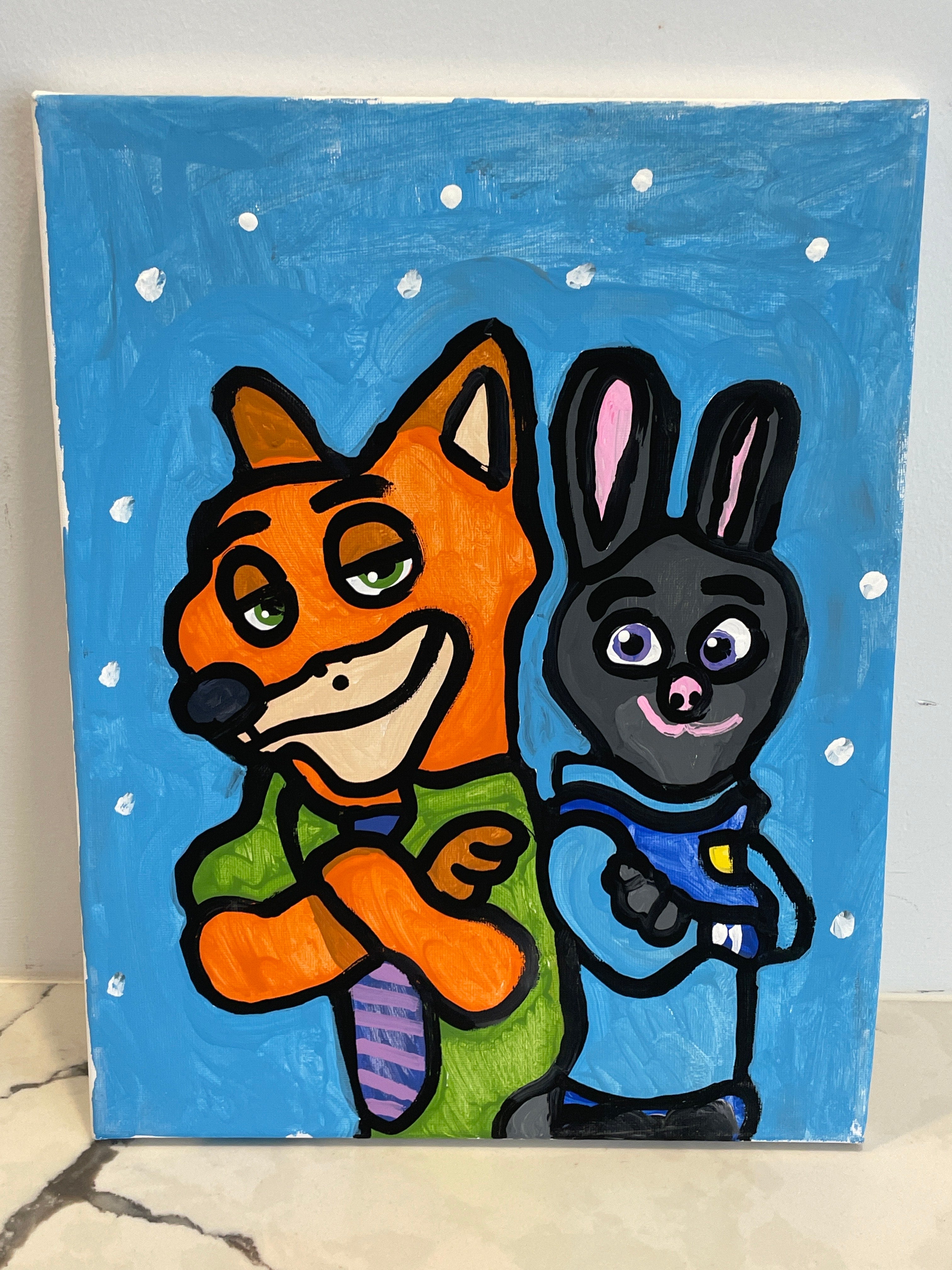 Nick Wilde and Judy Hopps
